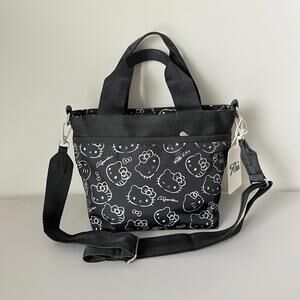 Lesportsac Hello Kitty Medium Crossbody Market Tote NWT